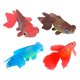 thumbnail image 1 of 4 PCS Aquarium Artificial Goldfish Decoración Luminoso Fish Ornamone Decoración de peces de silicona, 1 of 4