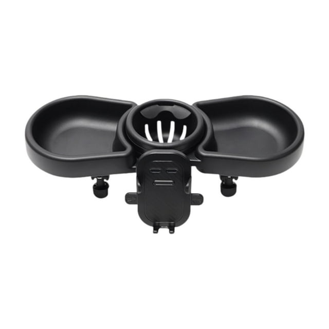 Bandeja para cochecito con taza de alimentación y soporte para teléfono, partición de almacenamiento, accesorio Universal para cochecito de diseño