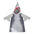 thumbnail image 1 of Traje de Halloween de ropa de vestuario de tiburones para niños para suministros para fiestas Propiedades de fotos , 84cm 84 cm, 1 of 8