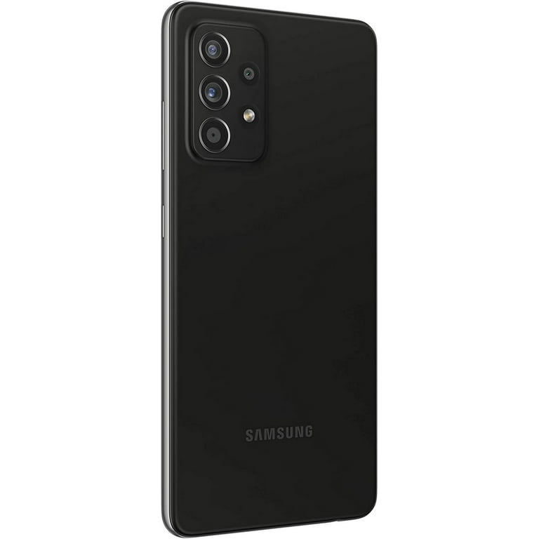 Samsung Galaxy A52 5G, Cricket, 128GB, Black, Refurbished Phone