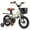 Green, variant on Costway 12" Kid’s Bike with Training Wheels Adjustable Handlebar & Seat Handbrake Green