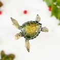 thumbnail image 2 of Christmas Ornaments - Home Decor - Hand-Painted Green Sea Turtle - Best for Tree Hanging, Bathroom Decorations, Stocking Stuffers, Scuba Lovers and Ocean Enthusiasts, 2 of 6