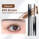 thumbnail image 1 of Judydoll-rímel de fibra de seda resistente al agua, negro, largo, rizado, extensiones de pestañas, maquillaje de ojos Sexy, cosméticos （02-Brown, 1 of 5