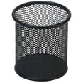 thumbnail image 1 of Portaplumas negro Rawiri para escritorio, portaplumas, portaplumas de malla de alambre negro para escritorio, organizador de bolígrafos de oficina, 1 of 6