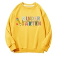 thumbnail image 4 of Mercatoo Kids Boys Girls Back to 𝐒chool Sweatshirt First Day of School Hoodies Teens Funny Letter Teen Cute Sweaters for Girls, 4 of 6
