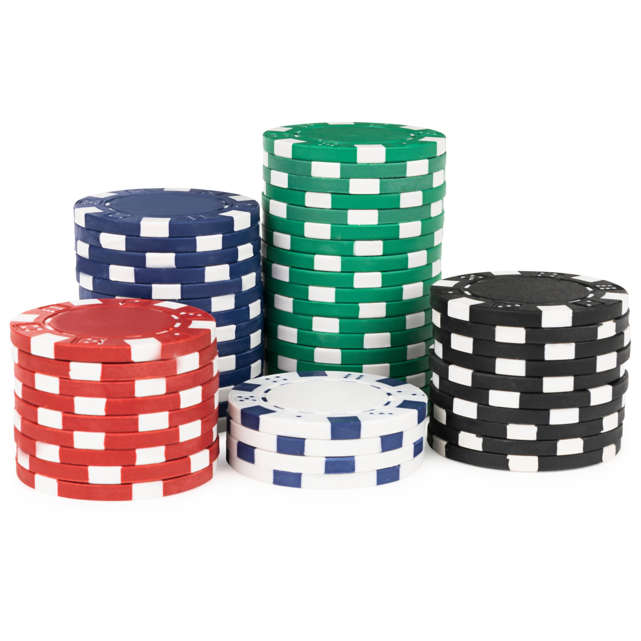 Spin Master Games, 100-Piece Poker Chip Set, Ages 10 and up