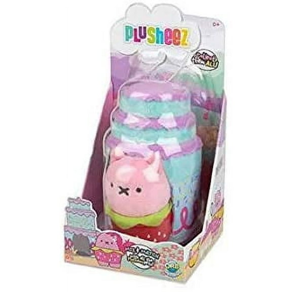 Plusheez Yummy Plushy Pals Petz - Kakes - Mix & Match All The Petz