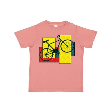 

Inktastic Bike Pattern Blocks Gift Toddler Boy or Toddler Girl T-Shirt