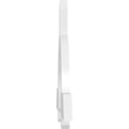 thumbnail image 3 of 72"W x 30"H x 2"D x 6"F, 10/12 Pitch, Ericson Architectural Grade PVC Gable Bracket, 3 of 8