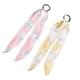 thumbnail image 3 of 4pcs Tie Dye Silk Hair Ropes for Women – Stylish Elastic Headbands with Durable Stitching, Mixed Pastel Colors, 3 of 5