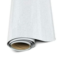 Siser Glitter Heat Transfer Vinyl – White HTV Iron on Vinyl – 12” x 3 Foot ( 36 inches / 1 yard )