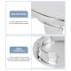 thumbnail image 3 of FOMIYES 2Ud Cubiertas Centrales Para De Carro En Material ABS Color Plata, 3 of 8