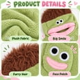 thumbnail image 3 of GOBWCOT Adult Big Mouth Monster Costume for Adults, Hooded Onesie Pajamas Loungewear for Halloween Cosplay Party Dress-Up, 3 of 8