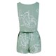 thumbnail image 4 of Chaleco Camiseta sin mangas sin mangas, pantalones cortos, trajes de 2 piezas, conjunto Ygjytge Azul claro T S para Mujer, 4 of 9