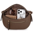 thumbnail image 4 of Montana West Crossbody Bags for Women Bum Bag Sling Purse with Adjustable Strap, Coffee, 4 of 7