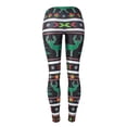 thumbnail image 4 of Mujeres Niñas Navidad Leggings Flaco Navidad Jingle Bell Impreso Cintura alta Elástico Medias Pantalones Pantalones de yoga Fridja nalpqowj16024, 4 of 8