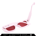 thumbnail image 2 of Lentes De Sol Xolek 152 Moda Retro Rectangular Uv400, 2 of 6