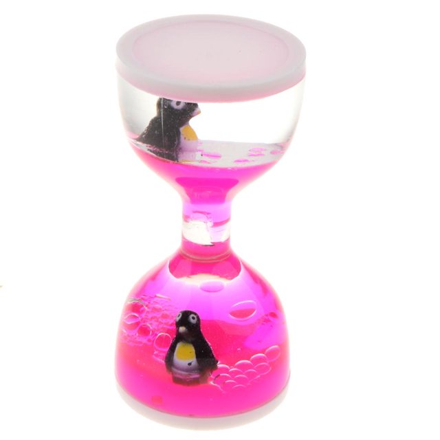 Juguete Sensorial Salvador de Aceite para Niños con Temporizador de Burbujeador Rosado