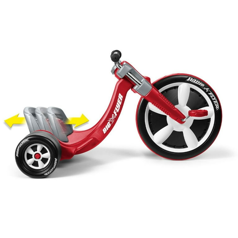 Radio Flyer deluxe ビッグフライヤー トライク 三輪車 Radio Flyer Deluxe Big Flyer, Red Chopper Style Kids