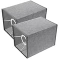 thumbnail image 4 of 2Pcs Bedside Light Lampshade Modern Style Linen Light Shade Wall Light Chandelier Lamp Shade, 4 of 8