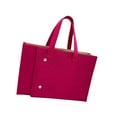 thumbnail image 4 of GUOOL Felt Bag Utility Multipurpose Carrying Case Foldable for Office Work Outdoor Pink, 4 of 9
