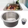 thumbnail image 1 of Bar Sink, Beautiful Single Bowl Brushed Kitchen Sink  for Commercial Use, 1 of 7