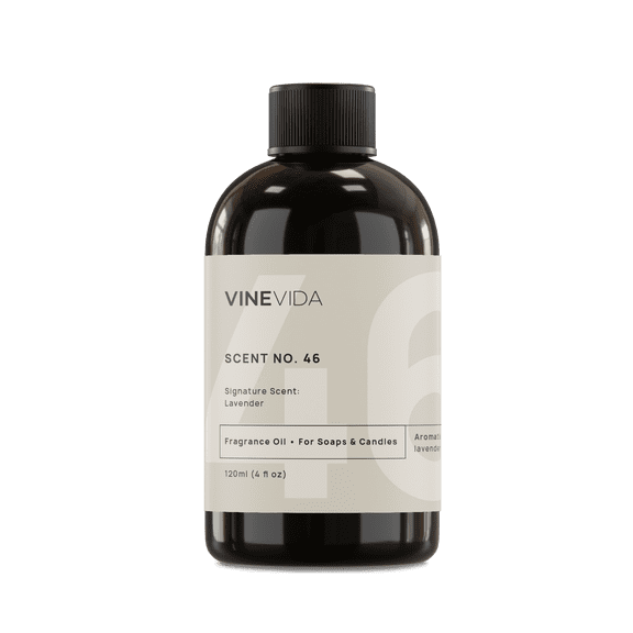 VINEVIDA Scent NO. 46, Signature Scent: Lavender Fragrance Oil, 4 Fl Oz