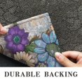thumbnail image 6 of Bohemian Retro Floral Non-Slip Entryway Door Mat,Boho Indoor Decor Durable Low Plush Door Mat,Washable Welcome Rug for Patio Hallway Home Decor 20x32 Inches, 6 of 7