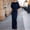 Navy, variant on NTACZA Women'S Dresses Formal 3/4 Sleeve Maxi Wedding Guest Dresses Round Neck Dressy Black L