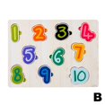 thumbnail image 1 of Wooden Puzzle Puzzle Early Education Toys Number Alphabet Puzzle R8J2, 1 of 9