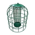 thumbnail image 2 of Garden Guru Squirrel Proof Bird Feeder – Outdoor Caged Mesh Seed Peanut Hanging Bird Feeder for Small Wild Birds – Premium Coated Steel & Metal Seed Guard - Chew Proof, Weather Resistant, 2 of 5