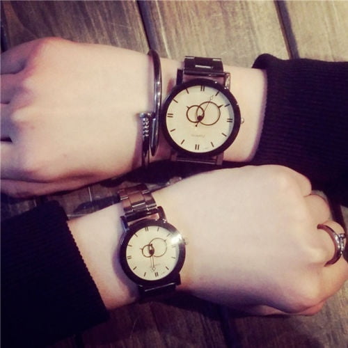 Couple wrist watches clearance branded