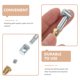 thumbnail image 3 of CRILSTYLEO 1Jgo Kit De Tornillos Invisibles Para Muebles De Madera Con Gran Durabilidad, 3 of 5
