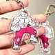 thumbnail image 2 of LLavero de la Serie de músculos Sanrio de Hello Kitty, divertido Anime Kawaii Kuromi Cinnamonroll, Fitness Hunk, bolso colgante, regalo de juguete para pareja, 2 of 4