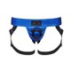 thumbnail image 1 of Arnés de piel sintética Strap-On Me Curious azul metalizado, 1 of 7