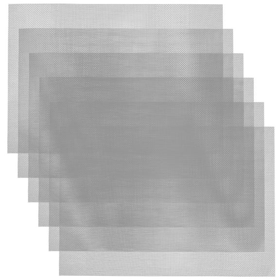 Worgeous 6 Pcs Chain Link Fence Anti-rust Wire Mesh 30.00X21.00X0.10CM