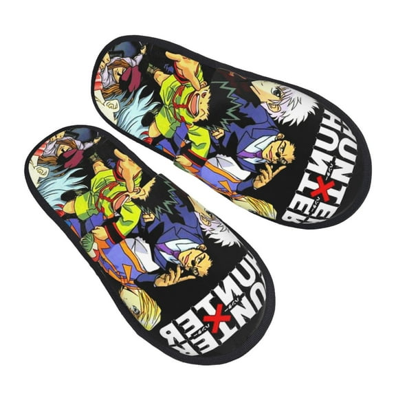 Hunter X Hunte Slippers for Women Men Cotton Home Slippers Soft Fleece for Indoor Outdoor