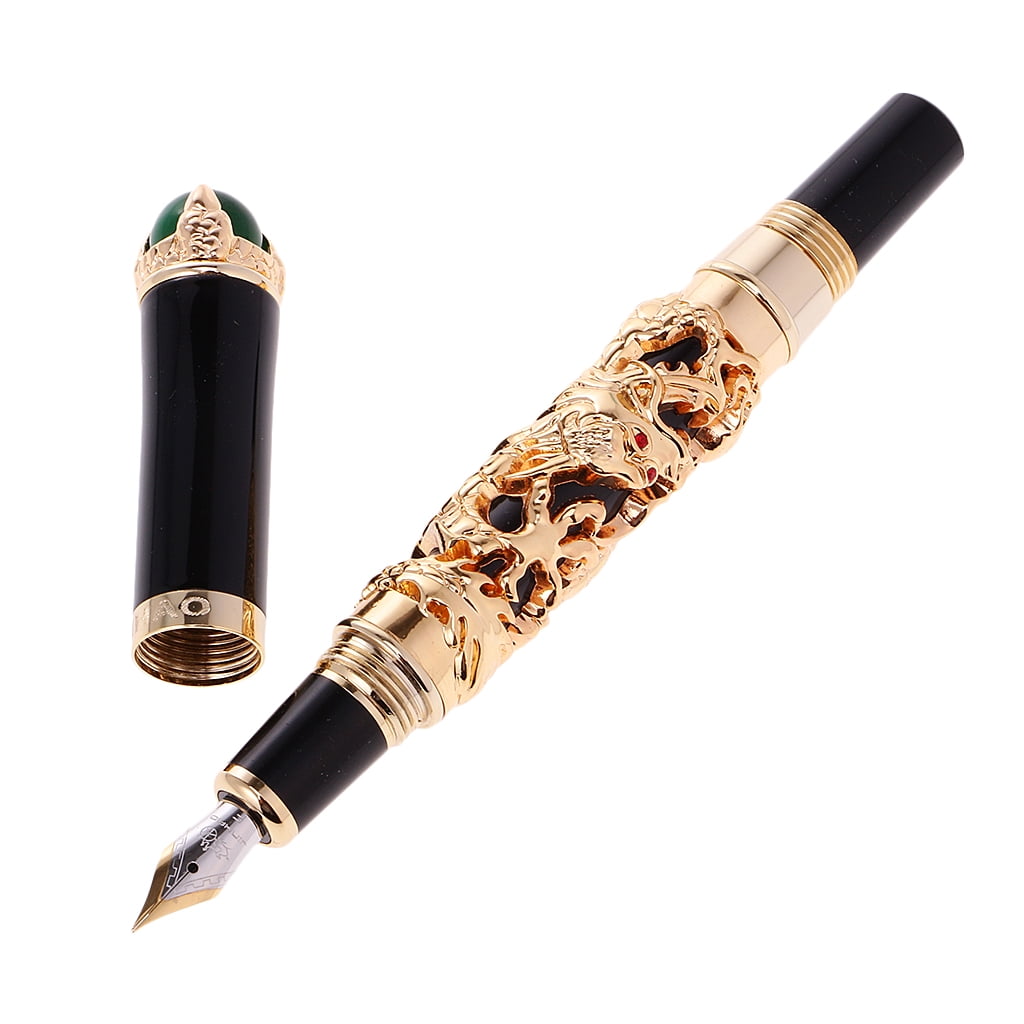 Metal DRAGON Fountain Pen Deluxe Fountain NIB 140mm en