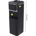 thumbnail image 3 of FOGGBET Top Loading Water Dispenser, Freestanding Water Cooler, Holds 5 Gallon Bottles, 3 Temperature Settings, for Home Office (Black), 3 of 12