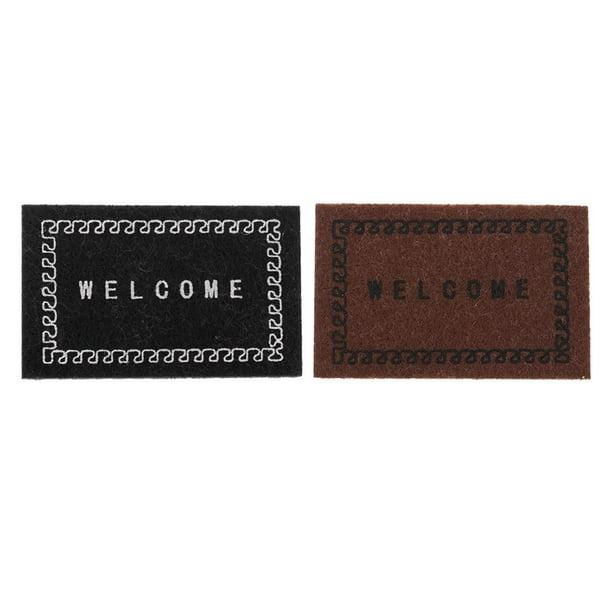Alfombrilla para Puerta de de 2 Piezas Alfombrillas para El Alfombrilla de Bienvenida para Decoración