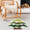 thumbnail image 6 of Deeceymbur Christmas Tree Decoration Carpet 15.7x23.6x0.39in Non-slip Floor Mat Absorbent Bathroom Living Room Foot Mat Festive Xmas Decor, 6 of 6