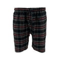 thumbnail image 5 of Men's Flannel Pajama Shorts - Super Soft Cotton Plaid Shorts with Pockets and Drawstrings - Sleep and Lounge Design 2, Medium, 5 of 6