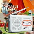thumbnail image 4 of Battery Pocket Radio Enhanced Reception Speaker Long Battery Life Portable AM  Radio for Hiking Camping, 4 of 7