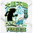 thumbnail image 2 of The Smurfs Cool Kanji Fearless Crewneck T Shirts Boy Girl Teen Brisco Brands L, 2 of 6