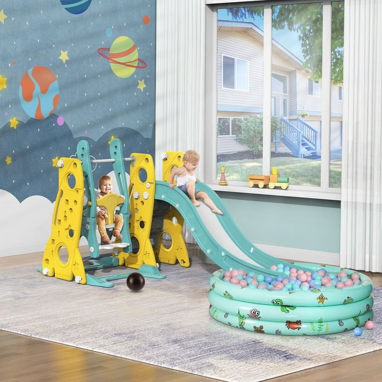 Buy Wholesale China Soft Play Area Round Mat Baby Playground Ball Pool For  Kids Ideal Gift For Babies Indoor And Outdoor Toy Game Slide Climb Fun &  Wooden Soft Play Indoor Playground
