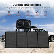 Foldable Solar Panel 400W Lightweight Portable Waterproof with Adjustable Support for RV Campervan