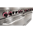 thumbnail image 6 of NSF 60 in. 10 Burner Commercial Electric Hot Plate Oven Range 208 Volt 3-Phase in Stainless Steel, Commercial Range Oven, 6 of 10