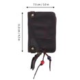thumbnail image 3 of MasteelfCA 1pc Key Pouch Genuine Leather Car Key Case Zipper Car Key Bag Driving Licence Bag, 3 of 7