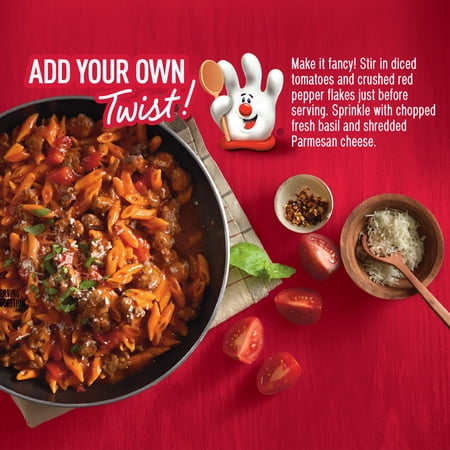 HAMBURGER HELPER PASTA TOMATO BASIL PENNE, 7.4 OUNCES BOX