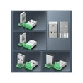 thumbnail image 4 of USB 2.0 PCB Mount Connector Assortment USB 4Pin/Type C 5Pin PCB Mount Socket Connector Power Supply Adapter for Phone, 4 of 11